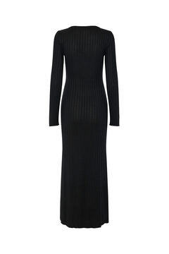 Pieces Vestido comprido de malha