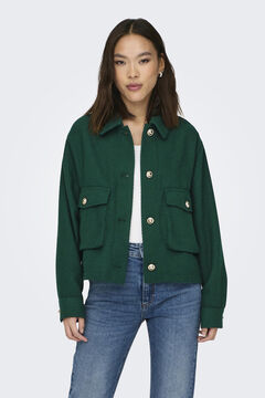 Springfield Tweed jacket with pockets green