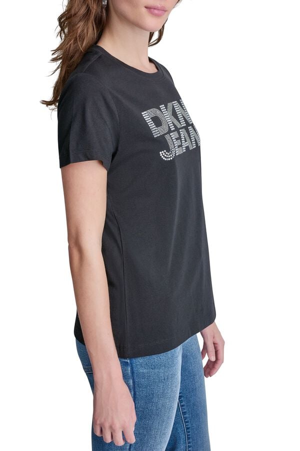 DKNY T-shirt de manga curta preto