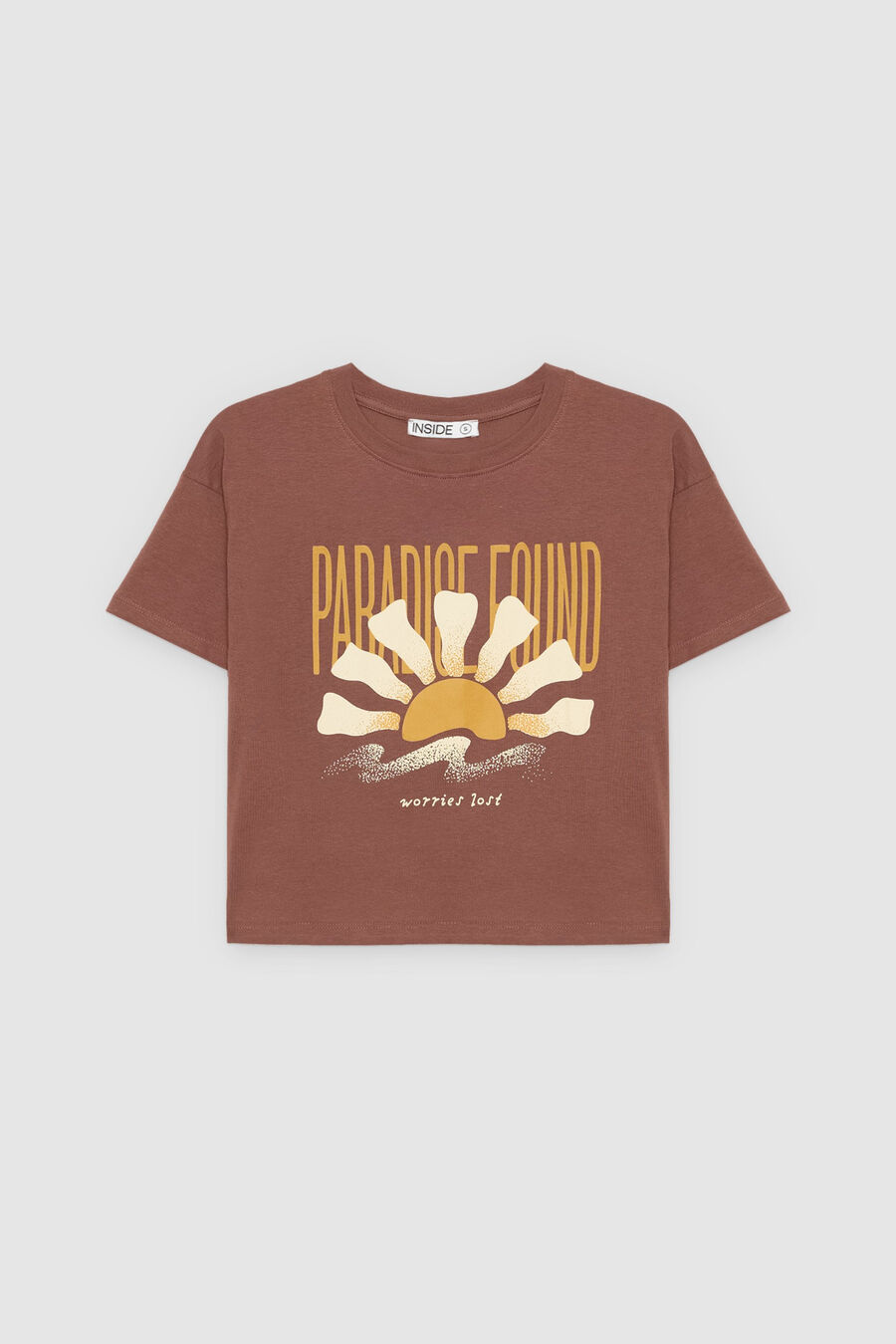 Camiseta manga corta estampado