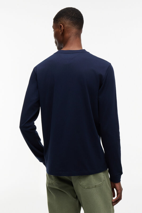 Tommy Jeans Pack of 2 long sleeve slim fit T-shirts printed