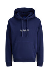 Jack & Jones Sudadera capucha logo azul