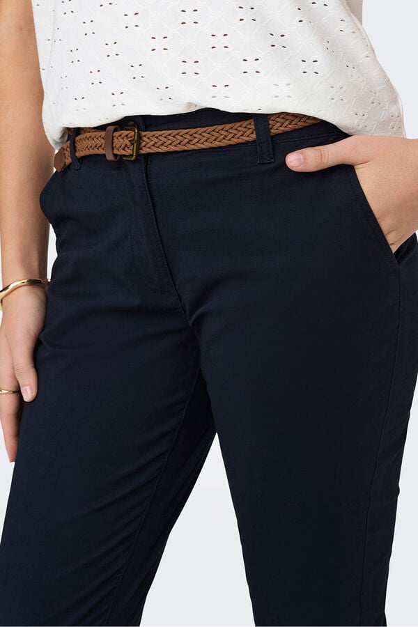 JDY Cal&ccedil;as chino azul