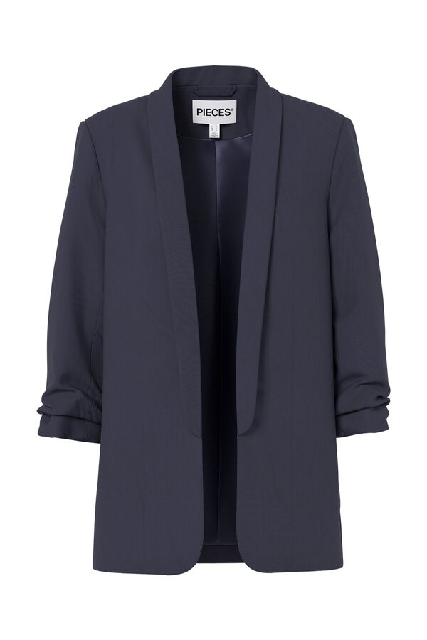 Pieces Blazer con mangas 3/4 azul