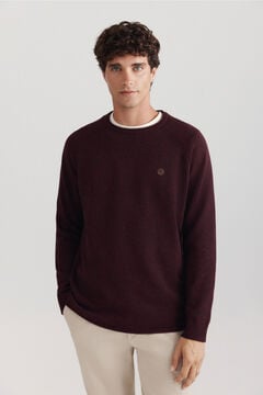 Springfield Plain twisted funnel neck jumper