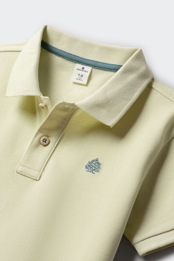 Springfield Kids Polo basique pour enfant blanc