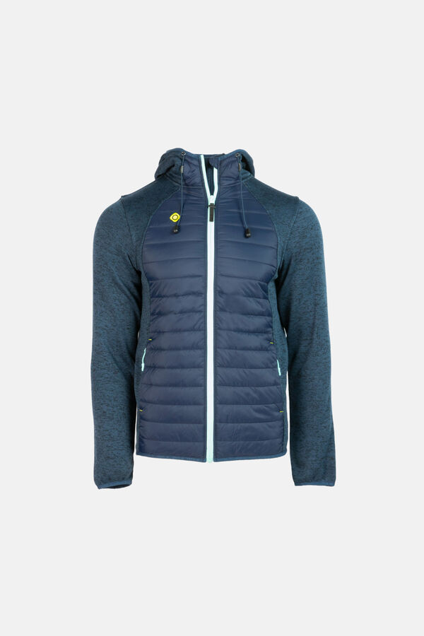 Springfield Navasa fibre-filled fleece jacket  blue