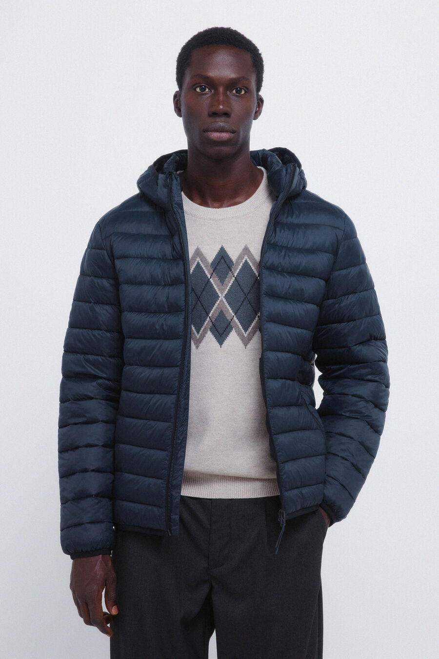 Chaqueta acolchada capucha