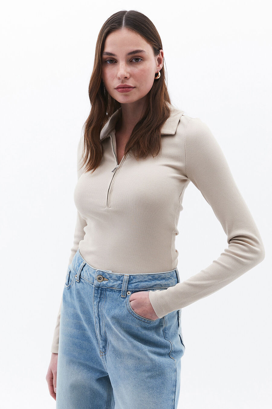 Camiseta de cuello polo