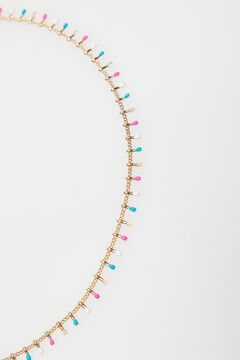 Springfield Multicoloured Bead Necklace blue