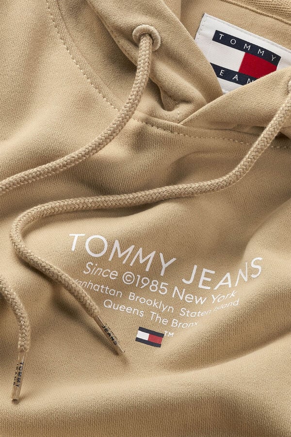Springfield Men's Tommy Jeans sweatshirt brown