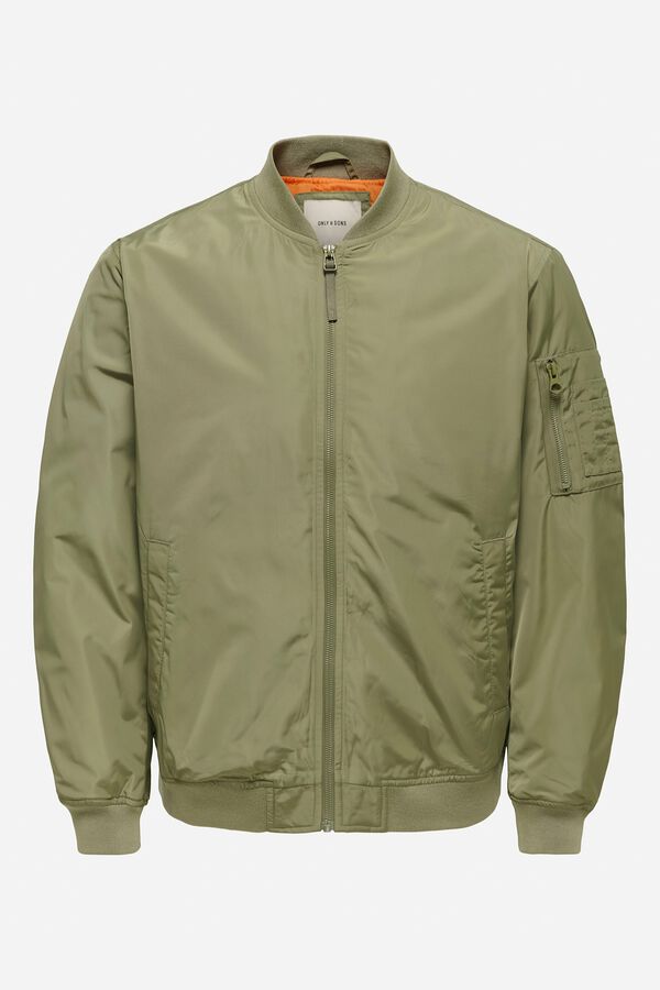 Only & Sons Bomber jacket green