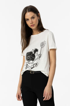 Springfield T-shirt Mafalda branco
