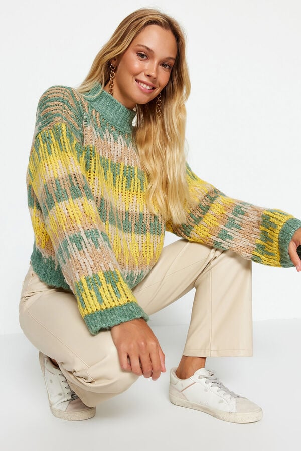 Trendyol Jersey de punto verde