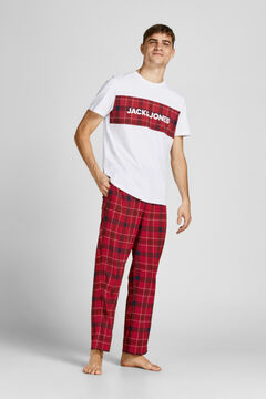 Springfield Pijama algodón rojo