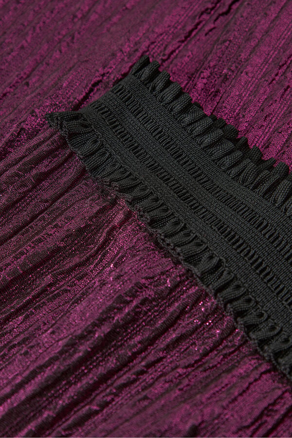 Name It Girls' shiny culottes rose