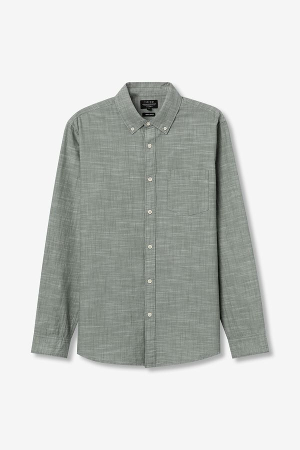 Tiffosi Camisa manga larga kaki