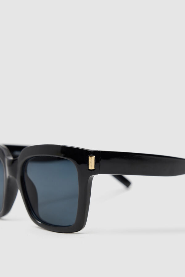 Inside Gafas de sol cuadradas negro