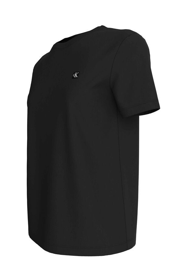Springfield Camiseta de mujer manga corta negro