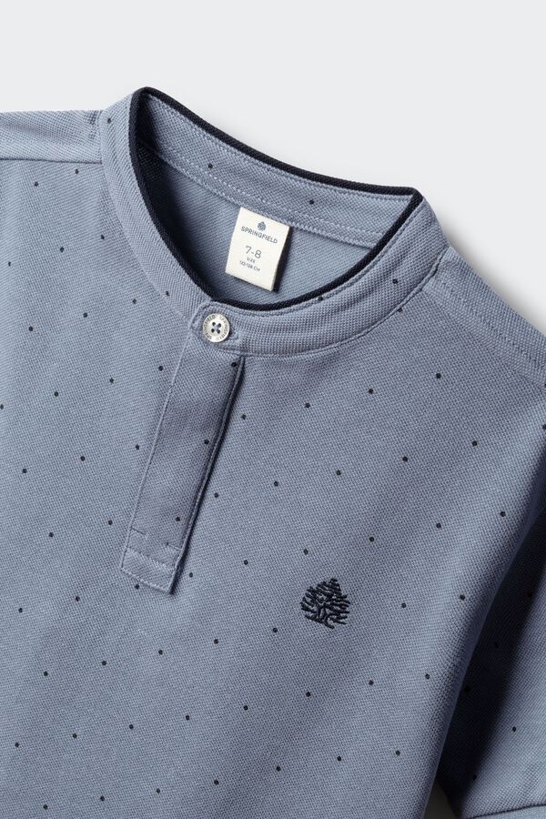 Springfield Kids Polo mao topos ni&ntilde;o gris