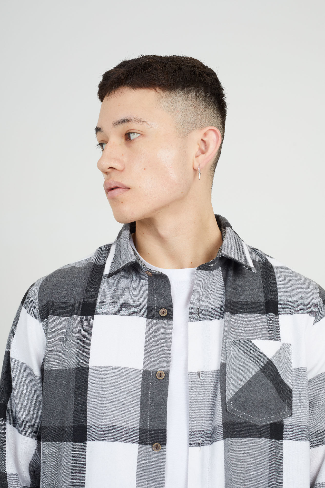 Brave Soul Camisa xadrez