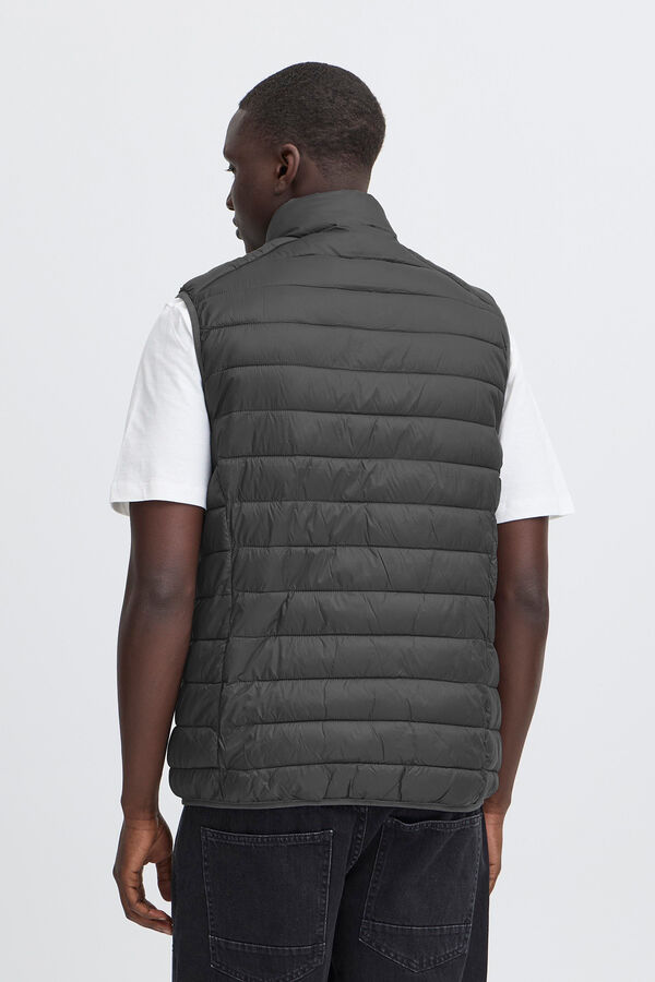 Blend Chaleco Puffer gris