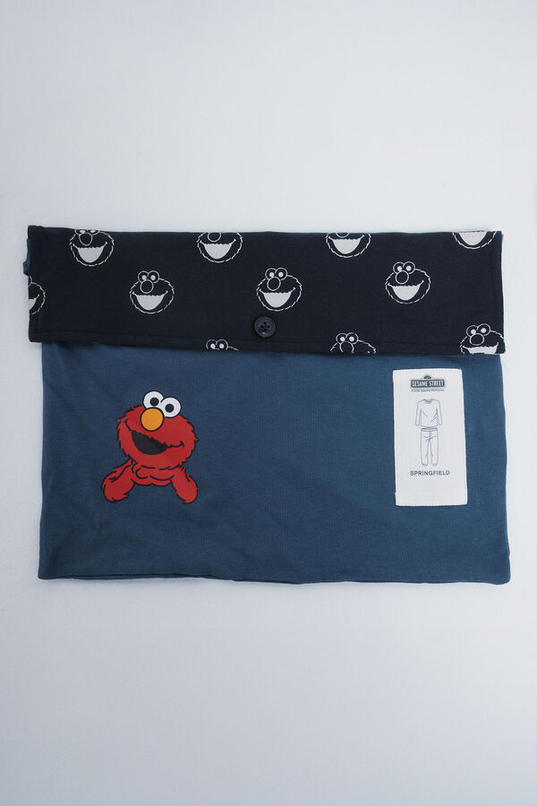 Springfield Sesame Street Long Pajamas blue