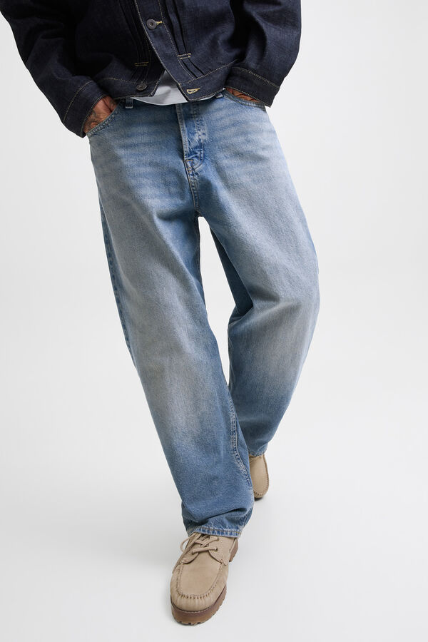 Jack & Jones Baggy-Fit- Jeans Blau
