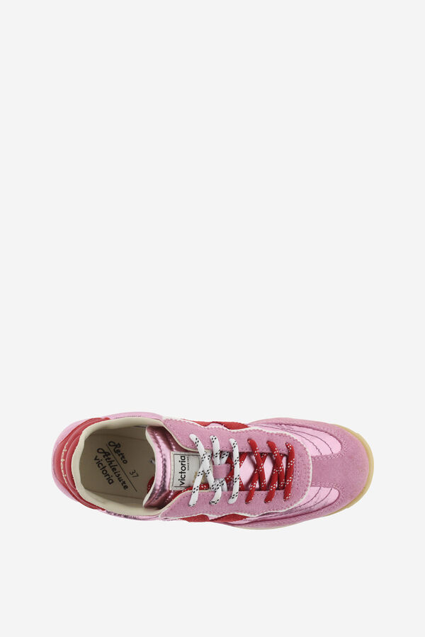 Victoria Metallic sneakers pink