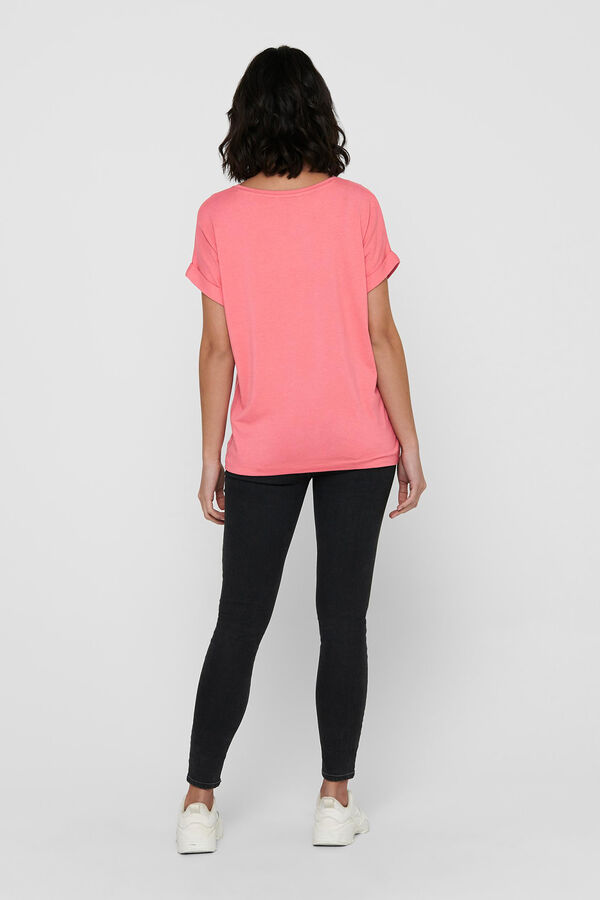 Springfield Loose fit T-shirt pink