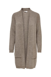 Only C&aacute;rdigan midi con bolsillos