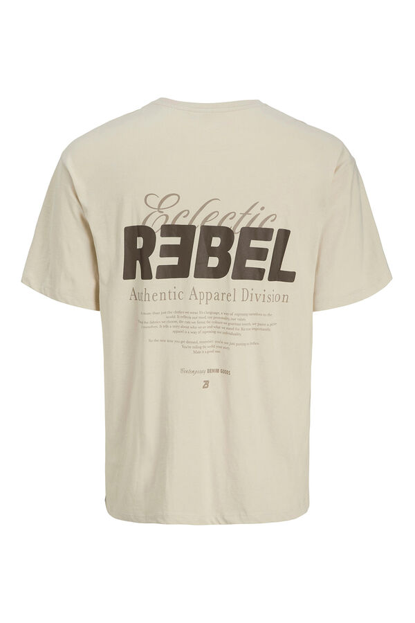 JJ REBEL Regular fit T-shirt grey