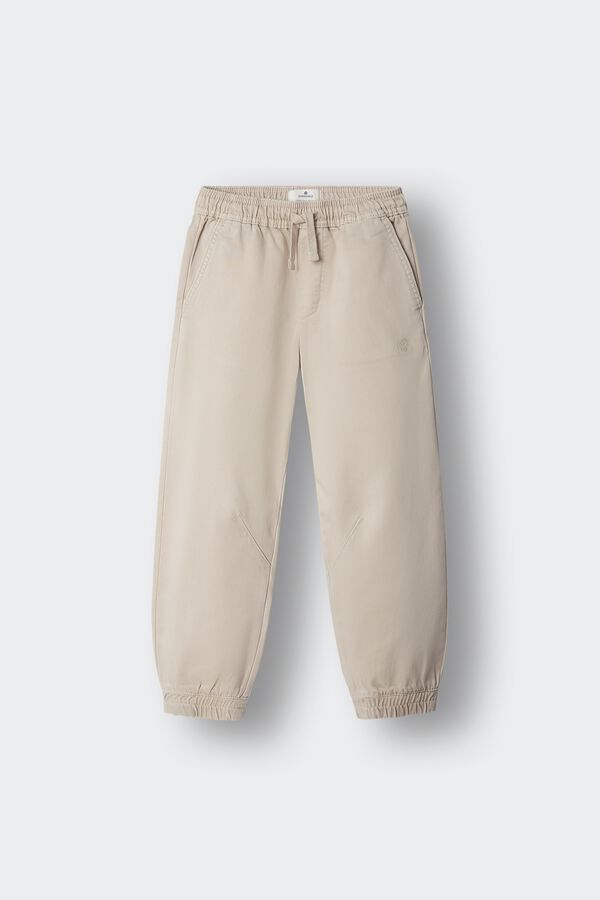 Springfield Kids Jogger knit ni&ntilde;o nude