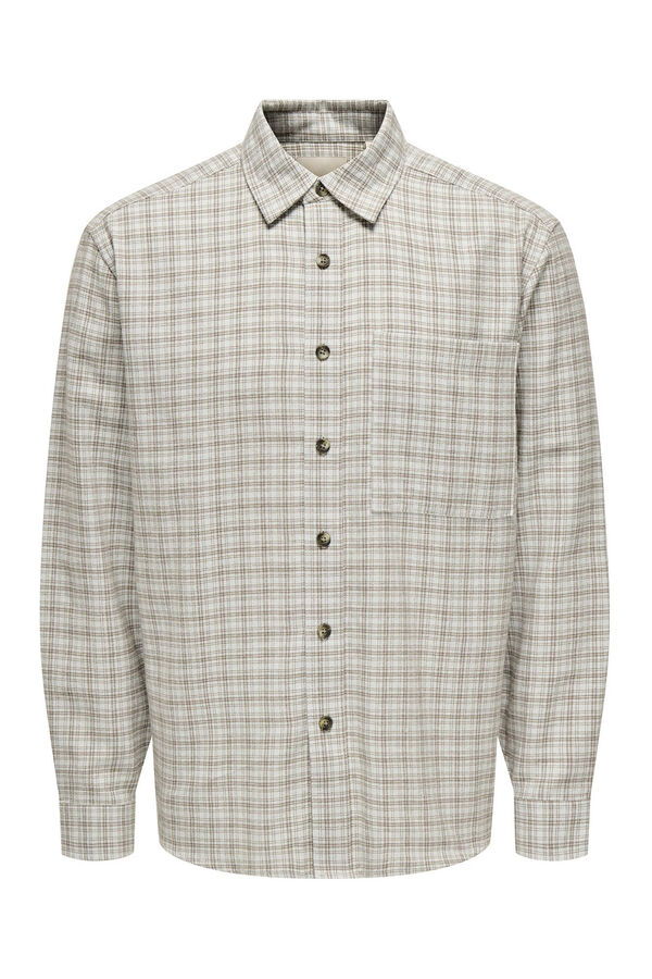 Only & Sons Long sleeve shirt Plava