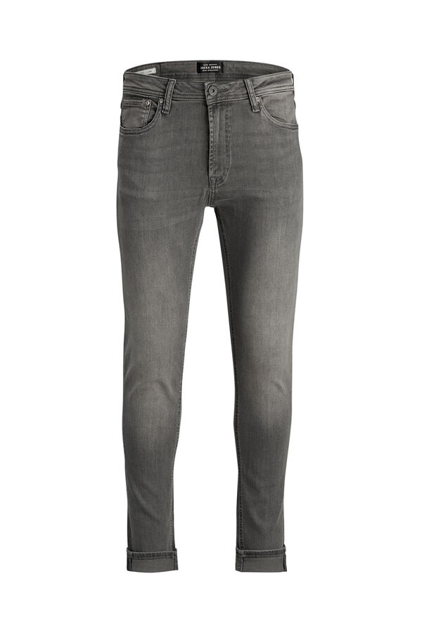 Springfield Skinny Fit Jeans Liam silber