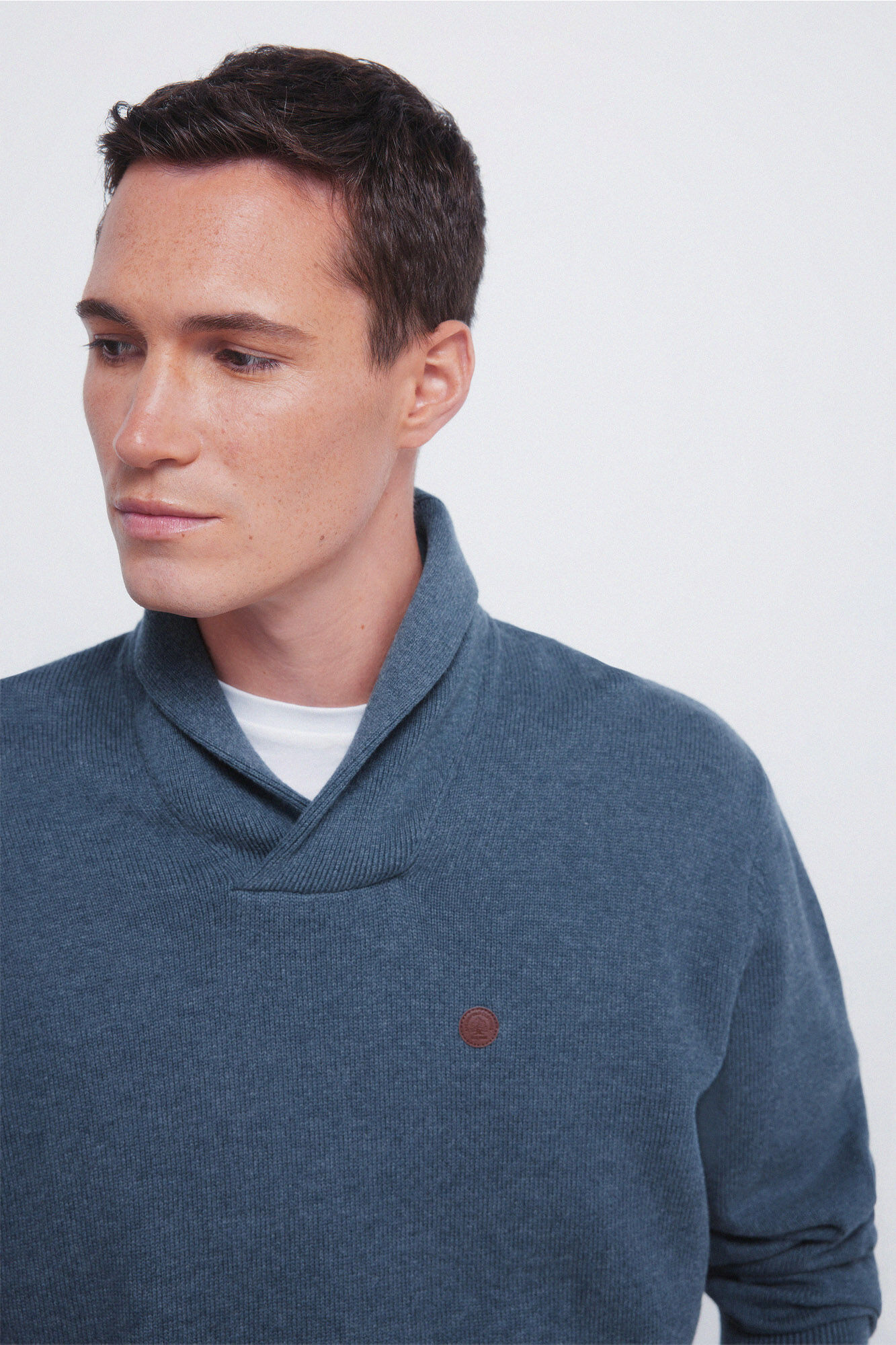 Springfield Tuxedo neck jumper