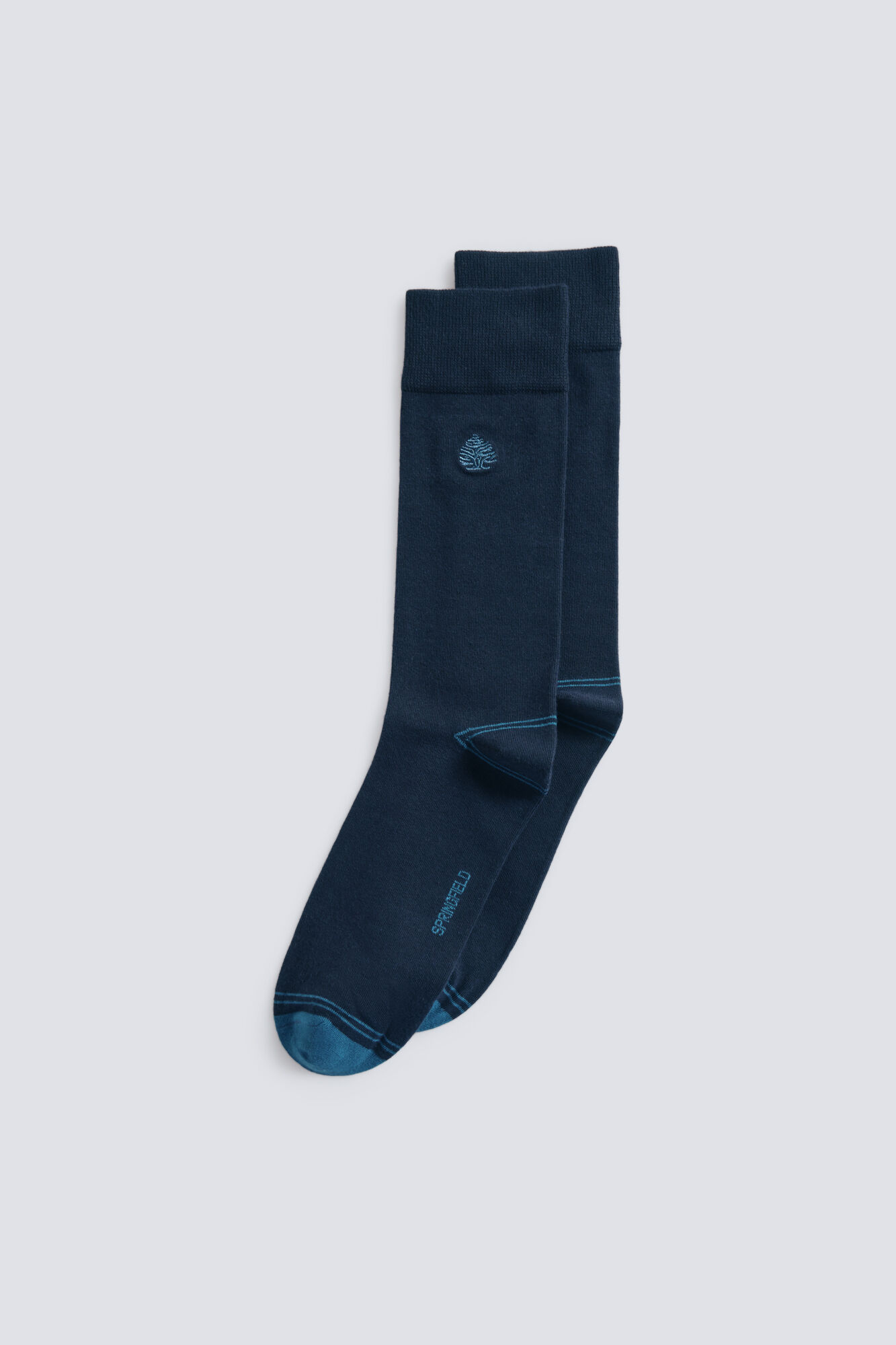 Springfield Long monochrome socks with Springfield logo