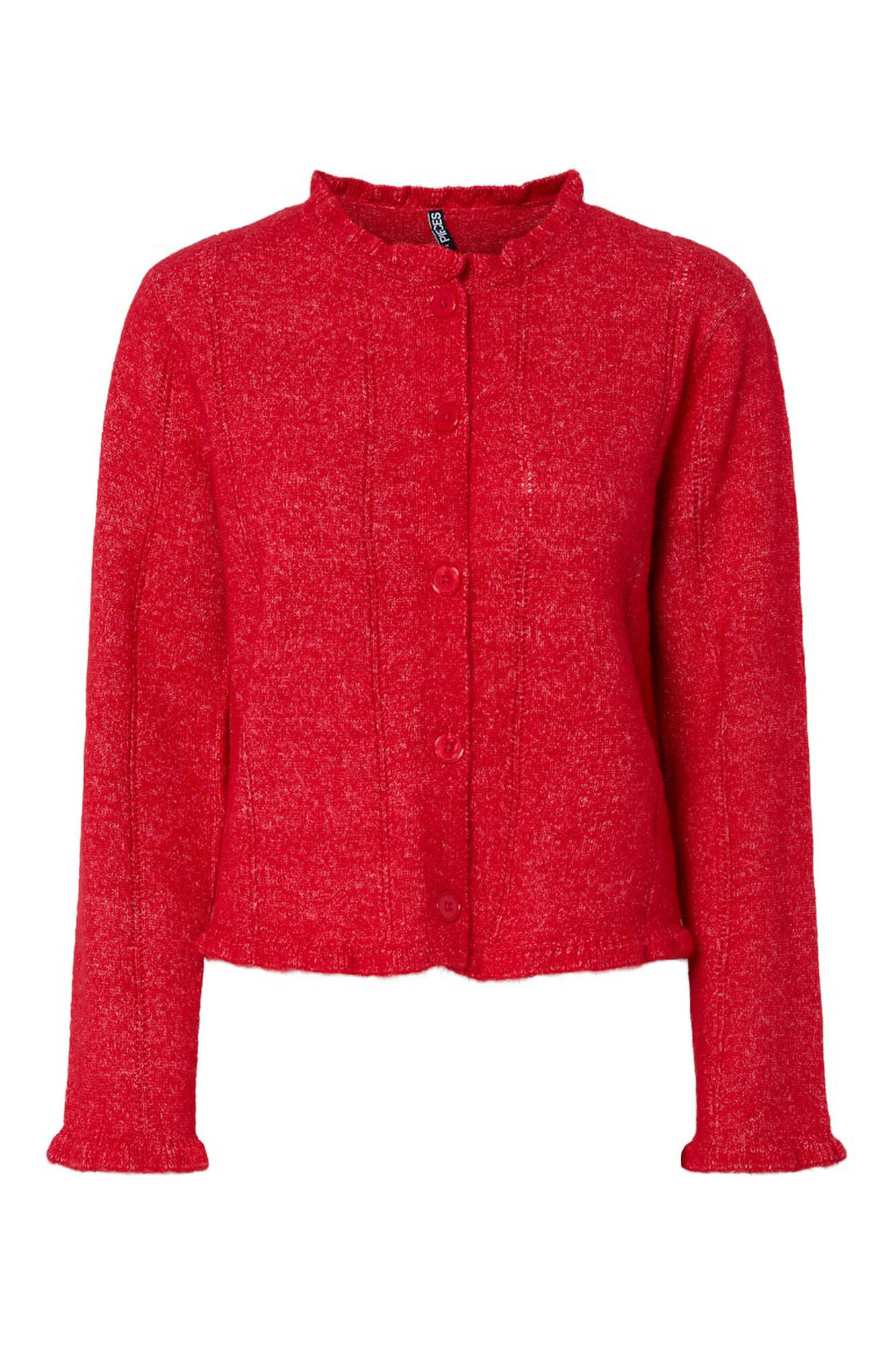 Pieces C&aacute;rdigan volantes manga y cuello