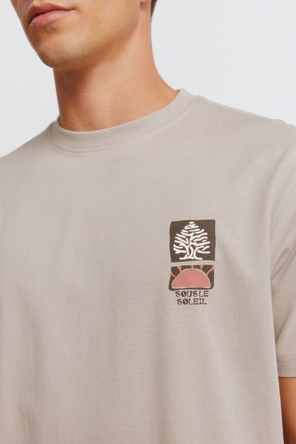 Springfield Springfield logo collage T-shirt nude