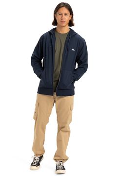 Quiksilver Hooded zip-up sweatshirt