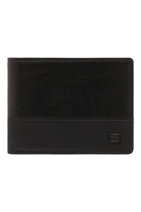 Billabong Vacant Pu - Carteira Tri-Fold para homem preto