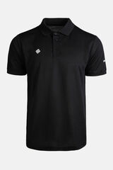 Izas Technical short sleeve polo shirt black