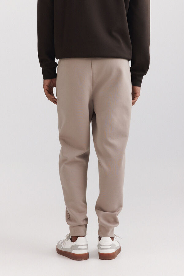 Springfield Technical fabric jogger nude