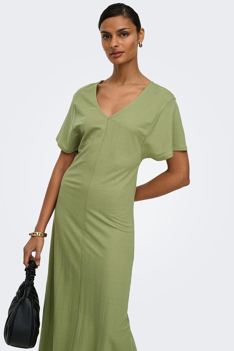 Vestido largo fluido