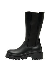 Only Bota militar plana negro