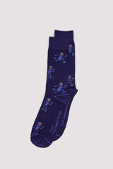 Springfield Sesame Street Cookie Monster Sock blue