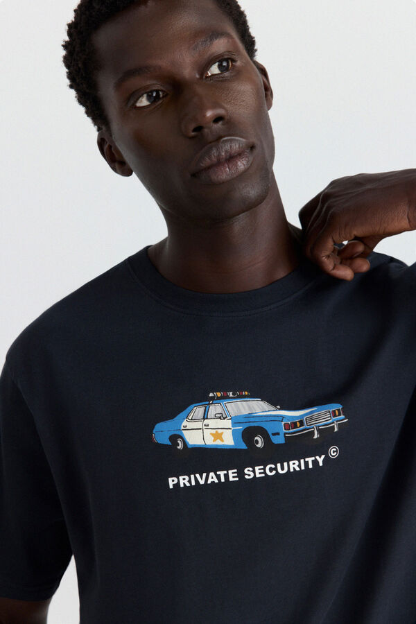 Springfield Camiseta private security azul