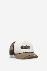 Springfield Embroidered trucker cap brown