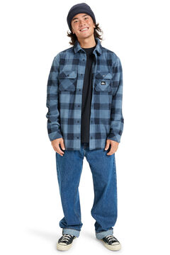 Quiksilver Bering Strait Check - for men long sleeve Plaid Shirt cu imprimeu