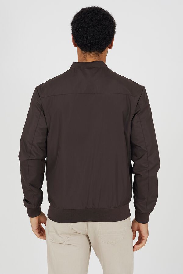 Brave Soul Puffer bomber brown